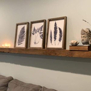 Antique Beam Farmhouse Shelf