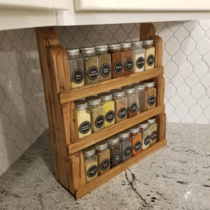 Wooden Spice Rack 1