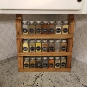 Wooden Spice Rack 2