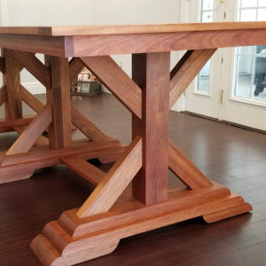 Brazilian Cherry Dining Room Table 2