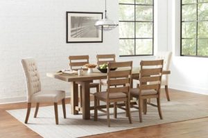 rustic farmhouse dining room table