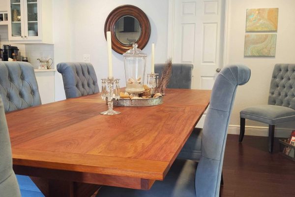 Large Dining Room table made of Brazilian Cherry